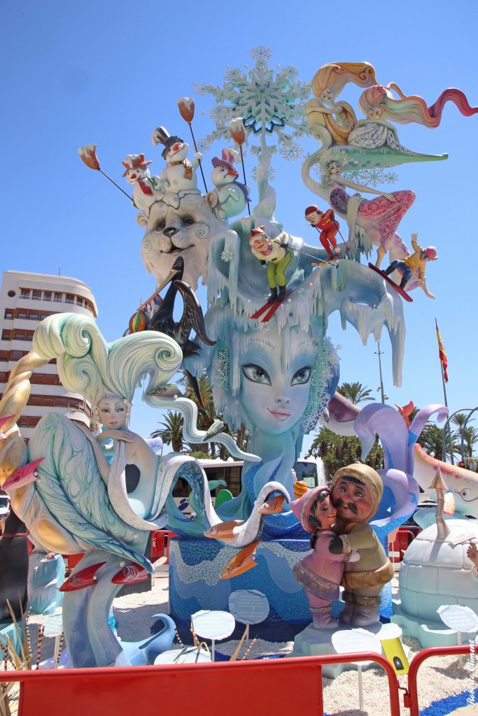 Monumento Hoguera Explanada 2018