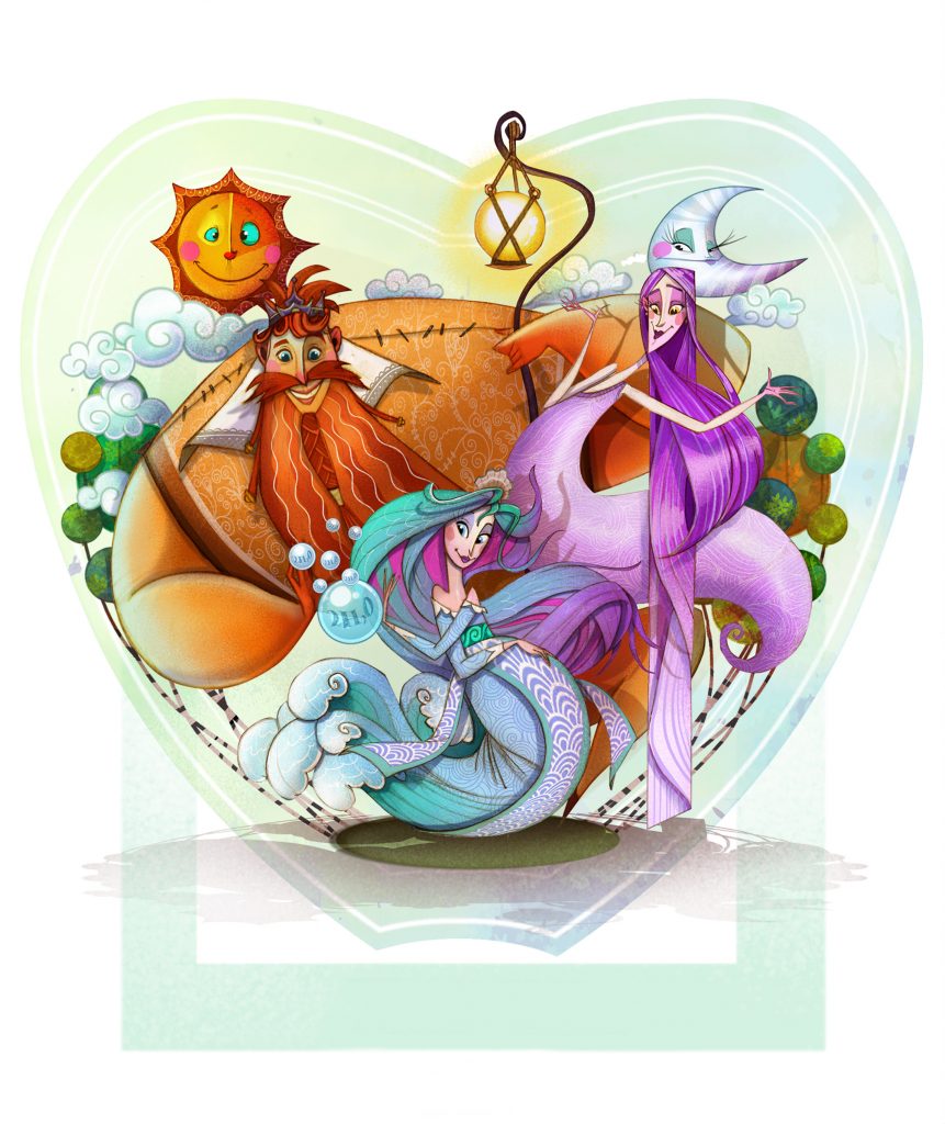 Boceto Hoguera infantil 2022