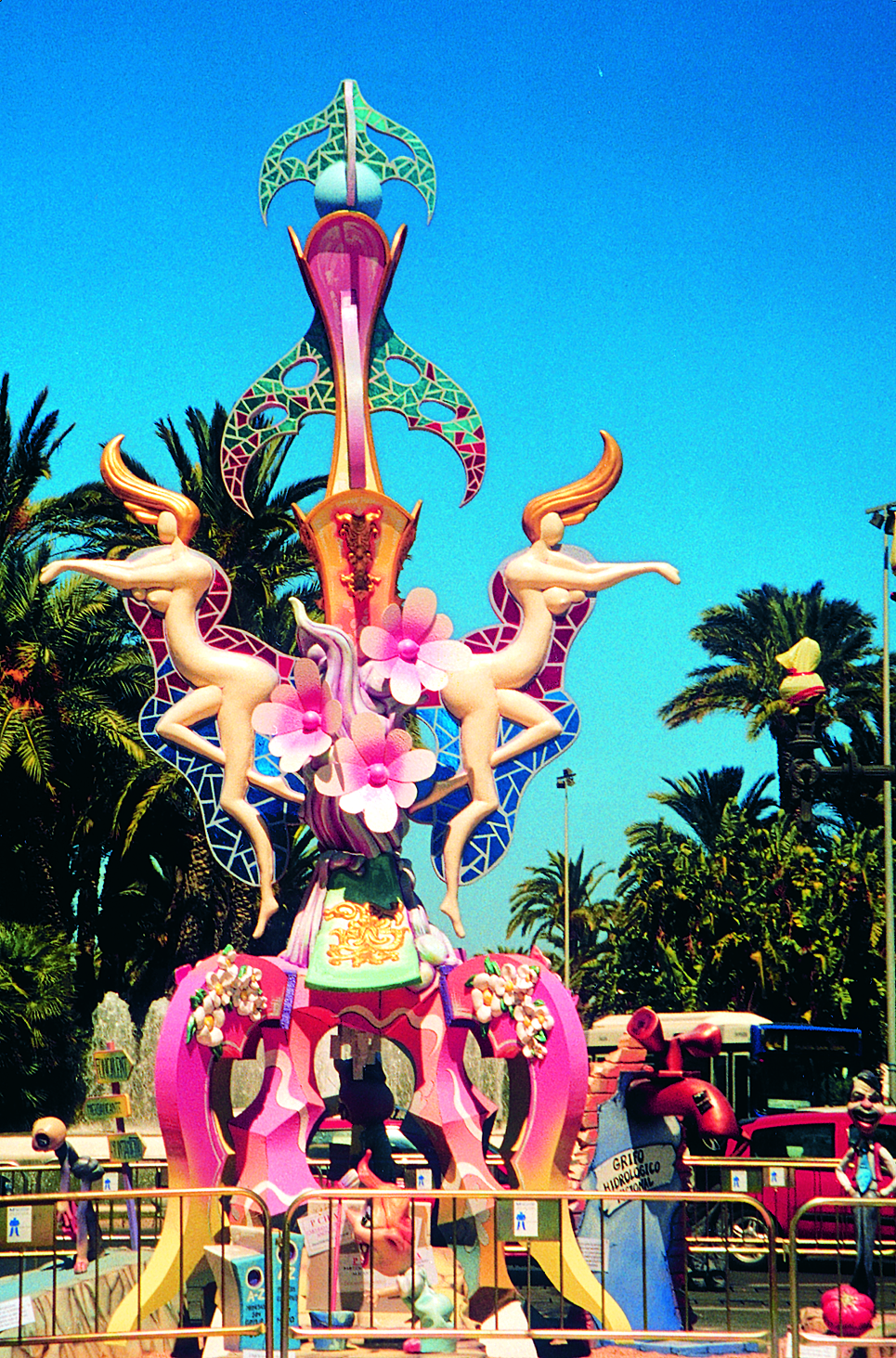 Hoguera explanada 2003