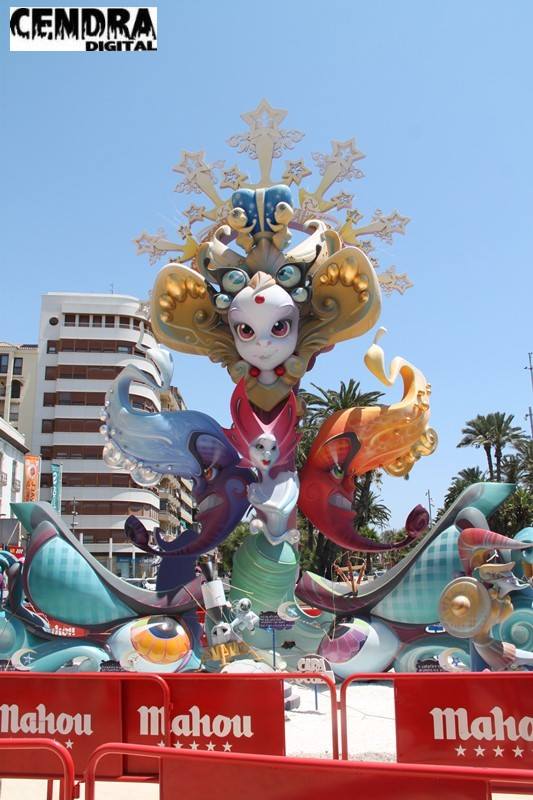 Hoguera explanada 2015