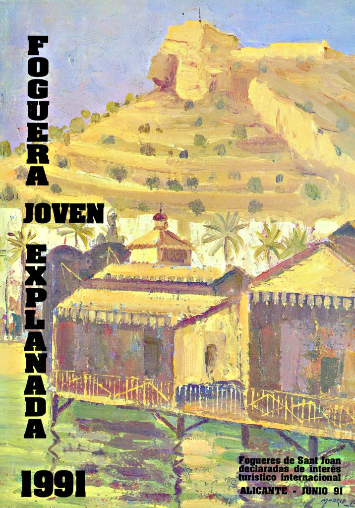 Portada Llibret hoguera explanada 1991