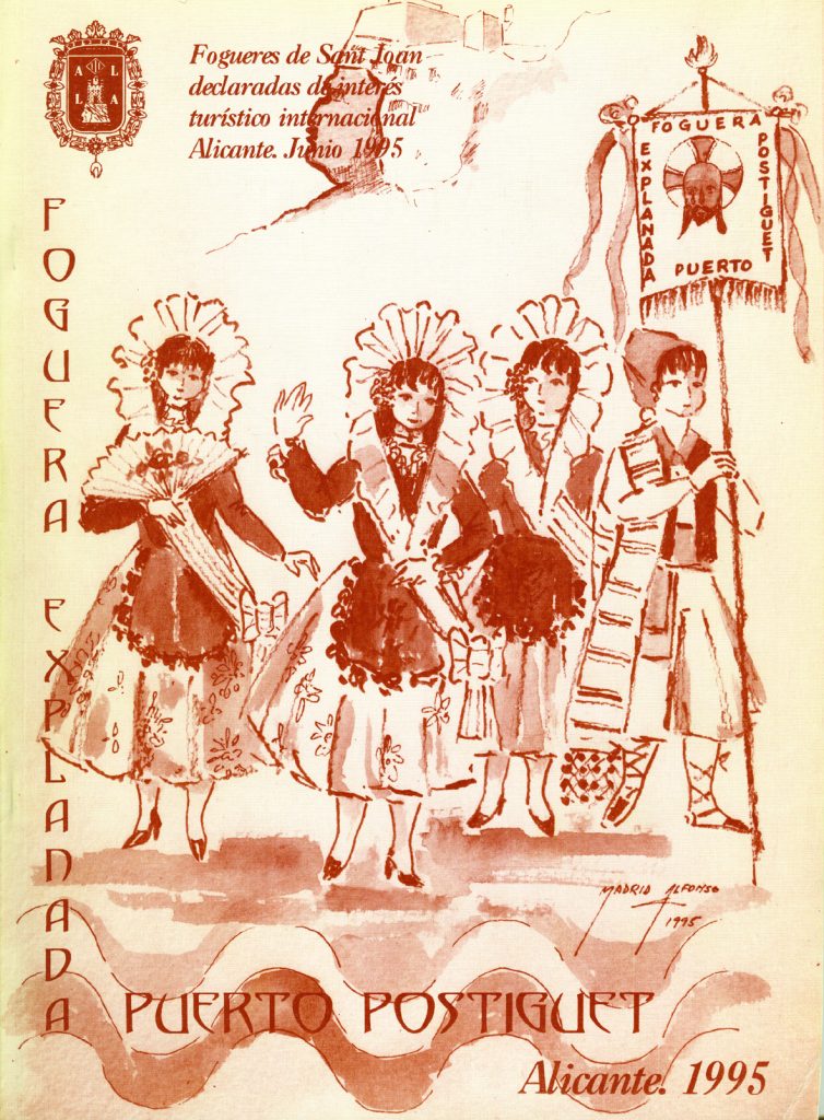 Portada Llibret hoguera explanada 1994