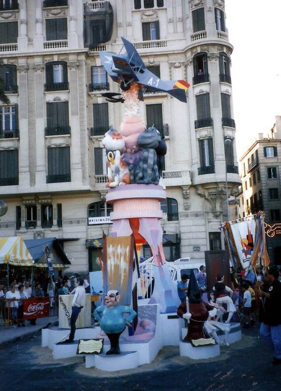 Hoguera explanada 1996