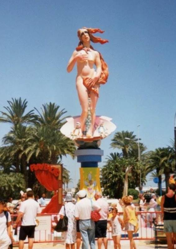 Hoguera explanada 1998