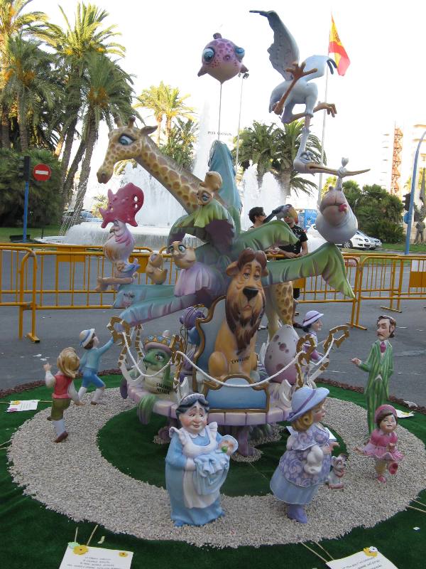 Hoguera infantil explanada 2009