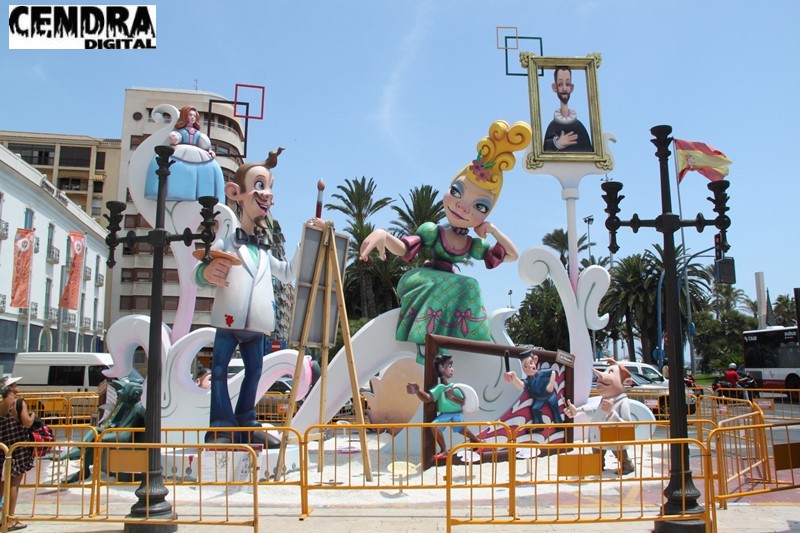 Hoguera explanada 2011