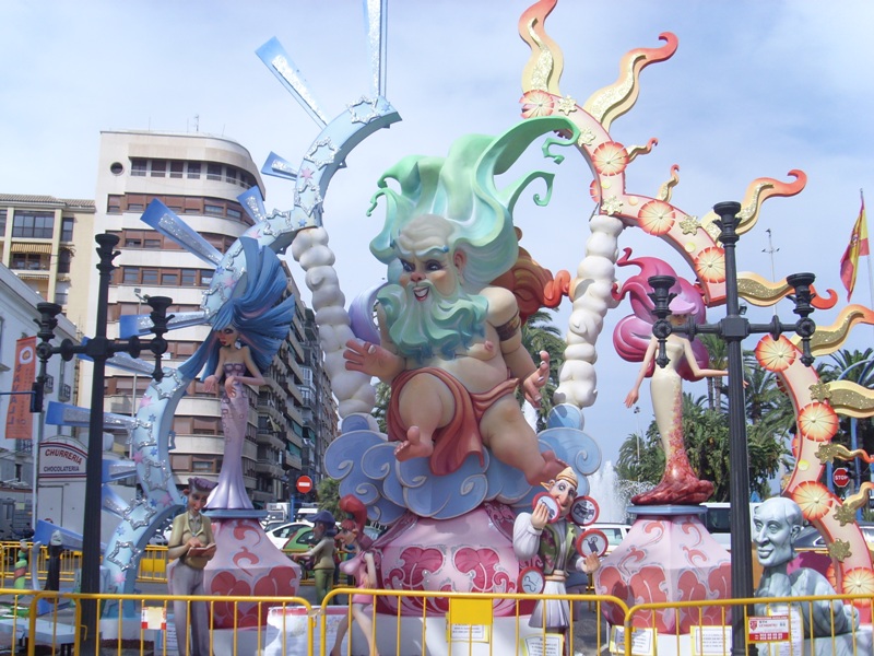 Hoguera explanada 2009