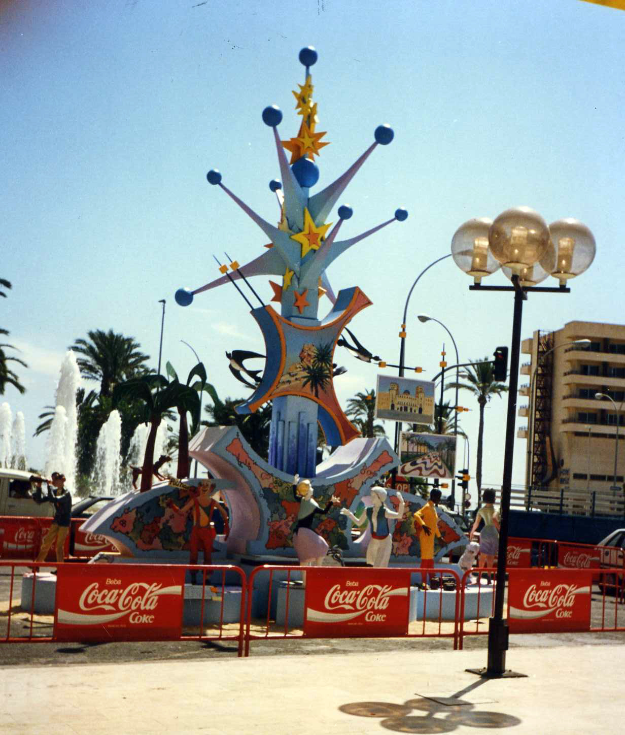 Hoguera explanada 1993