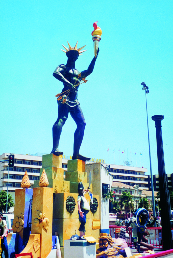 Hoguera explanada 1999