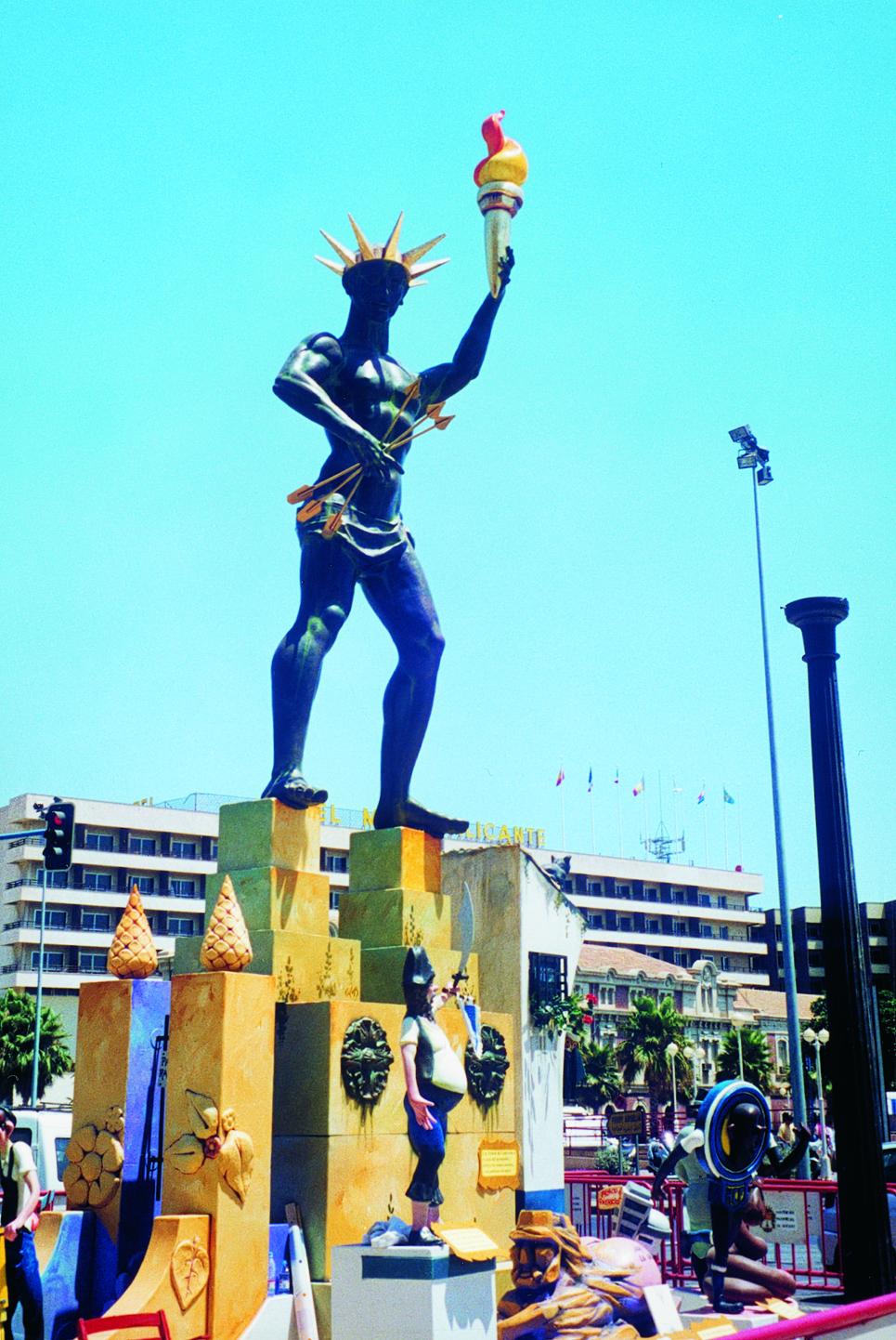 Hoguera explanada 1999