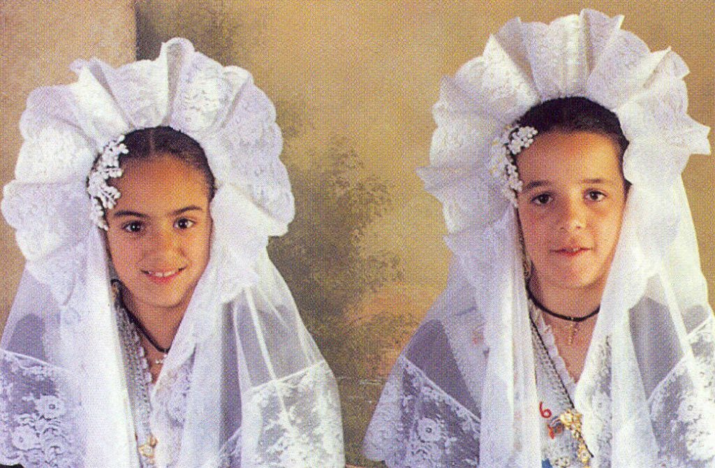 Damas infantiles hoguera explanada 1996