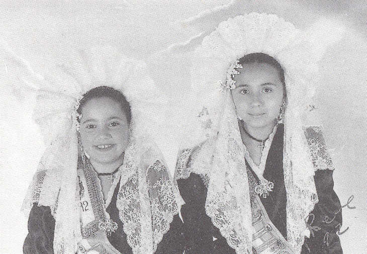 Damas infantiles hoguera explanada 1992