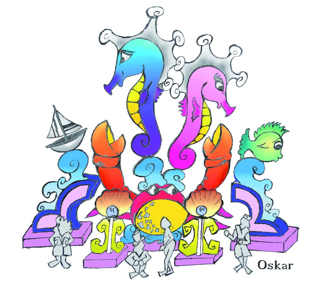 Boceto Hoguera explanada 2008