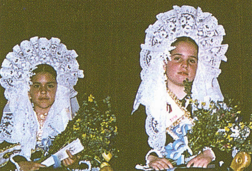 Bellezas infantiles hoguera explanada 1998