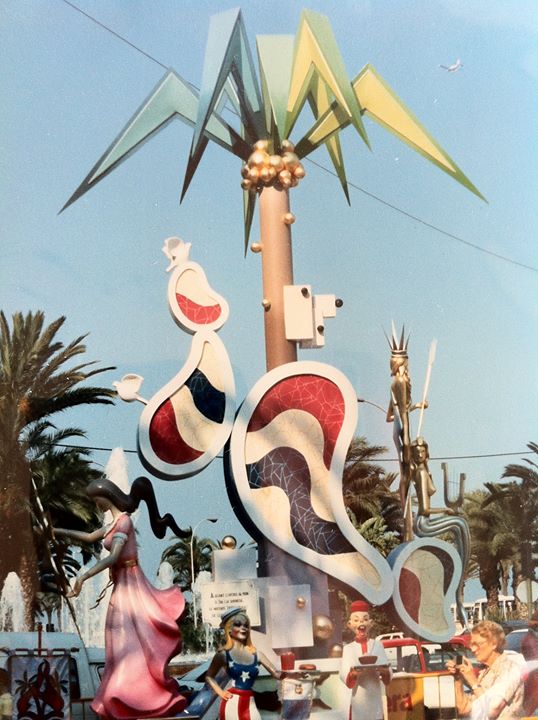 Hoguera explanada 1989