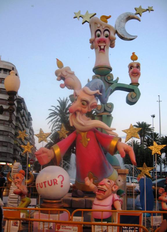 Hoguera explanada 2007