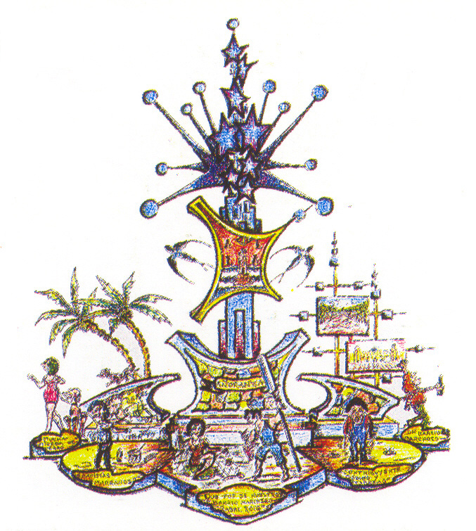 Boceto Hoguera explanada 1993