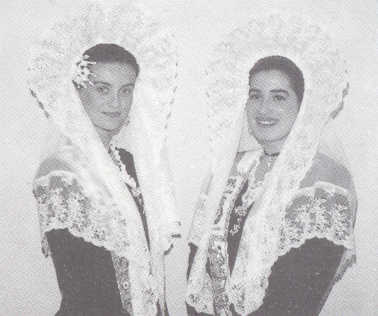 Damas adultas hoguera explanada 1992