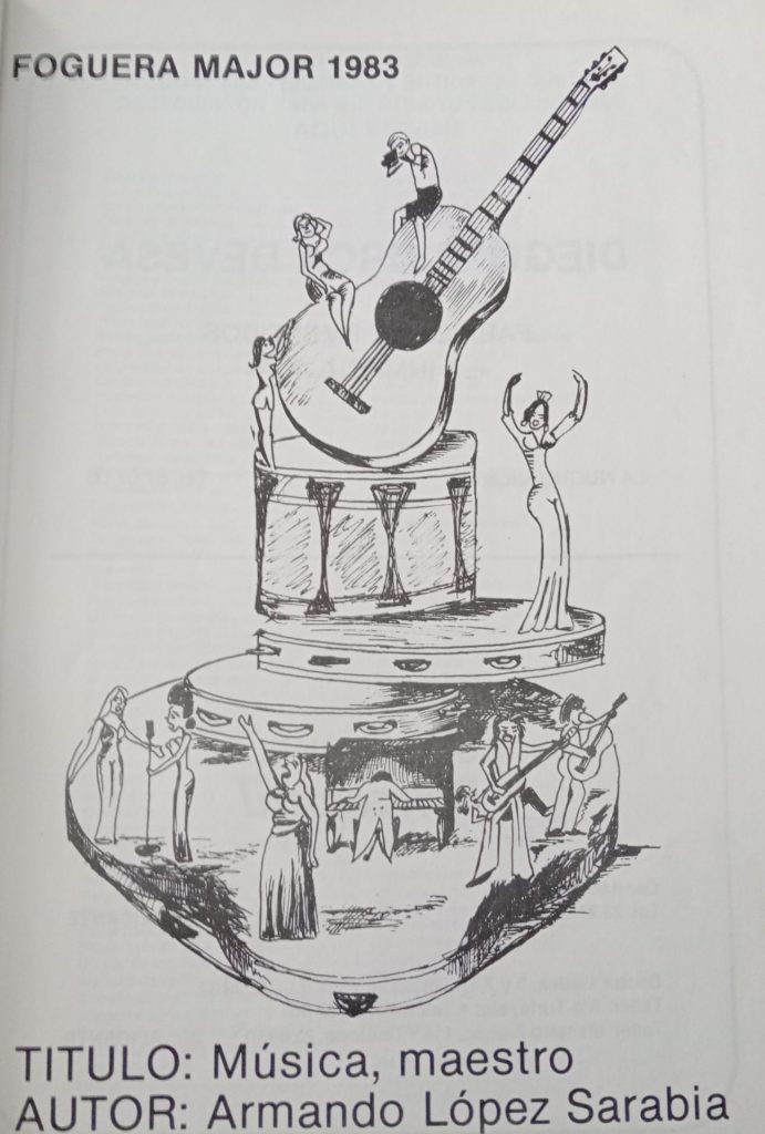 Hoguera Explanada 1983