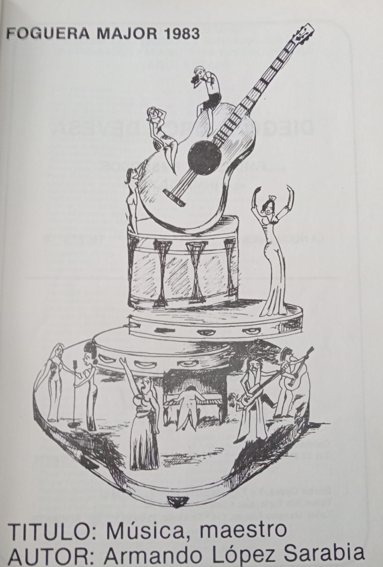 Hoguera Explanada 1983