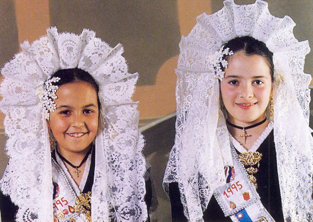 Damas infantiles hoguera explanada 1995