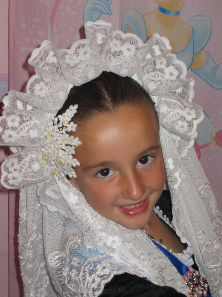 Dama infantil hoguera explanada 2006