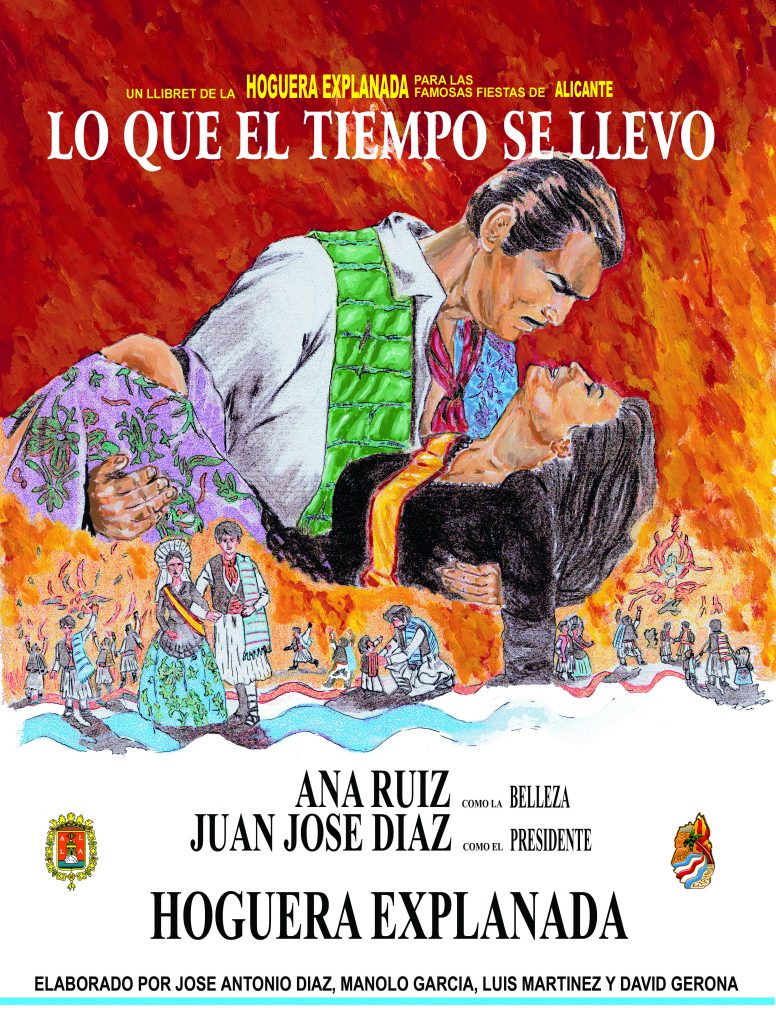 Portada Llibret hoguera explanada 2002